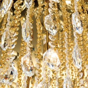 Lustra aplicata cristal K9 design elegant CELESTE D-75 aurie - Img 5