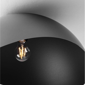 Lustra aplicata design decorativ OPSI negru D-50cm - Img 5