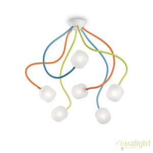 Lustra aplicata design modern cu brate flexibile OCTOPUS PL6 multicolor 174976 - Img 1