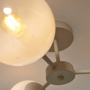 Lustra aplicata design modern minimalist Aspen 3L gradient/alb 141521 universul-luminii.ro