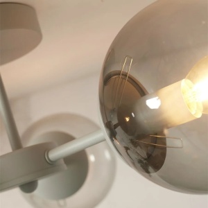 Lustra aplicata design modern minimalist Aspen 3L gradient/grey 224051 universul-luminii.ro