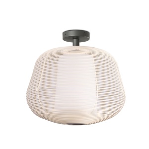 Lustra aplicata iluminat exterior decorativ IP65 NARA S bej