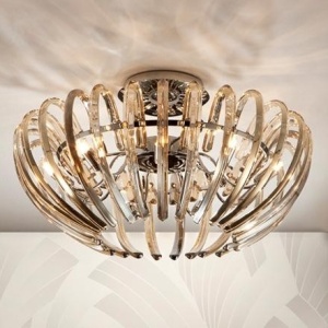 Lustra aplicata moderna design elegant 53cm ARIADNA champagne SV-876360 - Img 1