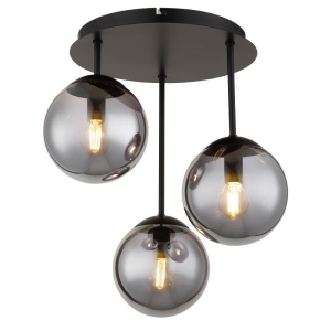 Lustra aplicata moderna HARMON 3L fumurie