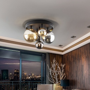 Lustra aplicata / Plafoniera design modern Dark 5L 109971 universul-luminii.ro