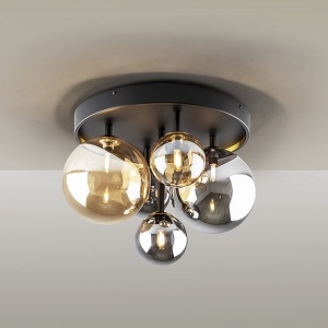 Lustra aplicata / Plafoniera design modern Dark 5L 206551 universul-luminii.ro
