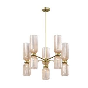 Lustra, Candelabru design modern Antic Cognac