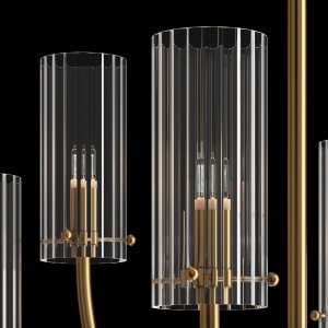 Lustra, Candelabru modern in stil retro Arco 201021 universul-luminii.ro