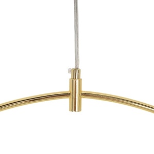 Lustra circulara cu 14 de surse de lumina ROCIO auriu 598141 universul-luminii.ro