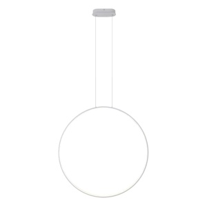 Lustra circulara LED IP44 diametru 80cm Visual alb
