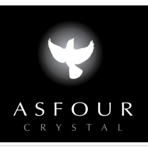 Lustra cristal Asfour design modern de lux Ring 24K 80cm gold plated 198491 universul-luminii.ro