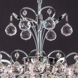Lustra cristal Asfour, KRISTALL KLASSISCH crom 40cm, 2, universul-luminii.ro