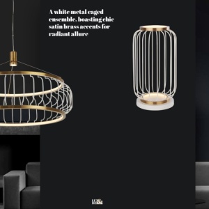 Lustra cu 3 pendule LED design ambiental Belle 228661 universul-luminii.ro