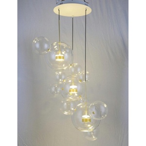 Lustra cu 3 pendule LED design modern Boliccine 50661 universul-luminii.ro