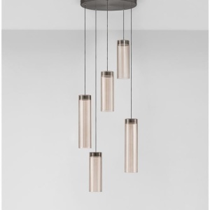 Lustra cu 5 pendule LED BRIELLE - Img 8