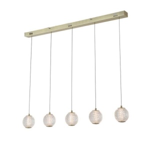 Lustra cu 5 pendule LED design modern decorativ Allure