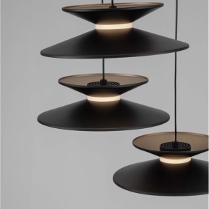 Lustra cu 5 pendule LED design modern Morfi 158511 universul-luminii.ro