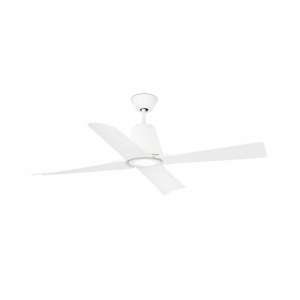 Lustra cu Ventilator si telecomanda pentru exterior TYPHOON M LED alb