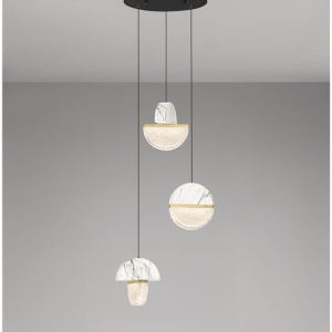 Lustra decorativa cu 3 pendule LED 3000K DORIN - Img 4