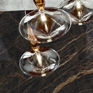 Lustra deosebita cu 3 pendule design LUX Étoile 02 173891 universul-luminii.ro
