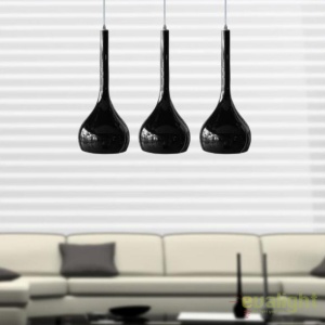 Lustra design modern Soul 3 black 64881 universul-luminii.ro
