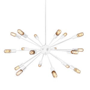 Lustra design RETRO ORBIT White
