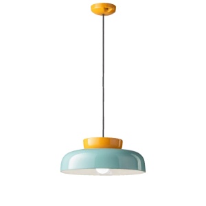 Lustra design retro realizata manual din ceramica MARACANÀ 136801 universul-luminii.ro