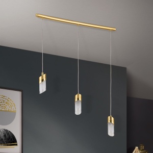 Lustra din alama cu 3 pendule SPOT EXCLUSIVE - Img 6
