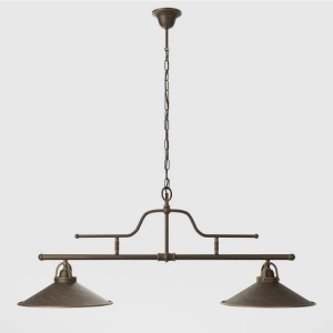 Lustra din alama industrial vintage Alice - Img 2