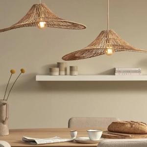 Lustra eco din iuta Cuzco natur 224521 universul-luminii.ro