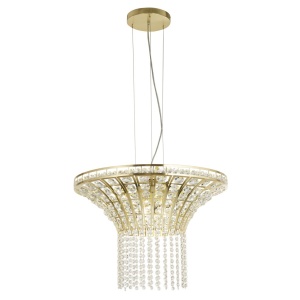 Lustra eleganta decorata cu cristale Gemma 8Lt