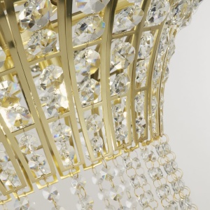 Lustra eleganta decorata cu cristale Gemma 8Lt 134681 universul-luminii.ro