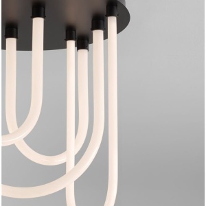 Lustra LED aplicata design decorativ TOPAZ - Img 6