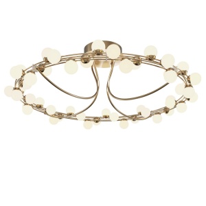 Lustra LED aplicata design modern decorativ Tessara 80cm - Img 1
