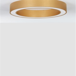 Lustra LED aplicata design modern OPAL 50W aurie - Img 2