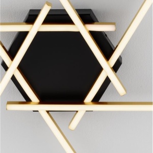 Lustra LED aplicata stil modern minimalist ANTAMA - Img 5