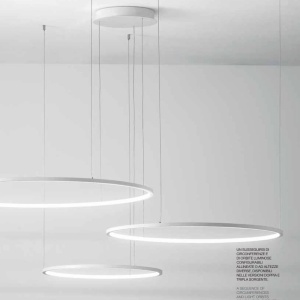 Lustra LED circulara cu 3 inele 100/80/60cm ERIKA 227411 universul-luminii.ro