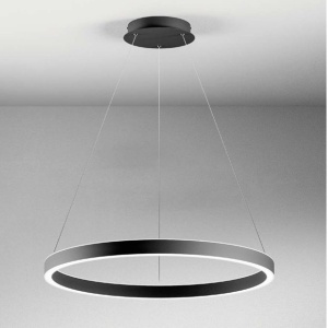 Lustra LED circulara diametru 80cm CRISEIDE, alb, negru sau auriu 227281 universul-luminii.ro