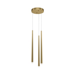 Lustra LED cu 3 pendule design modern Cascade alama