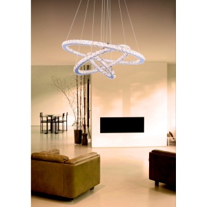 Lustra LED cu telecomanda, cristale K5 Marilyn I 67037-76 GL 174501 universul-luminii.ro