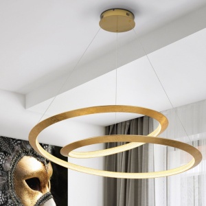 Lustra LED cu telecomanda design modern Eternity 97cm