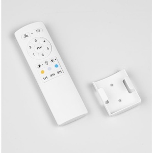 Lustra LED cu ventilator si telecomanda LUNAIR negru - Img 8