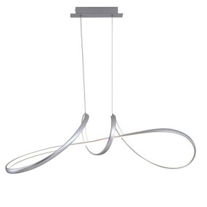 Lustra LED decorativa Maisie gri