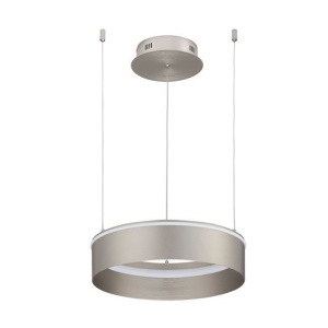 Lustra LED design circular OLIVIA nickel D-40cm