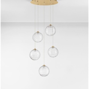 Lustra LED design decorativ 2700K BLAZIK D-44,5cm - Img 3