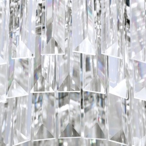 Lustra LED design LUX PRISM 35cm, chrome 94501 universul-luminii.ro