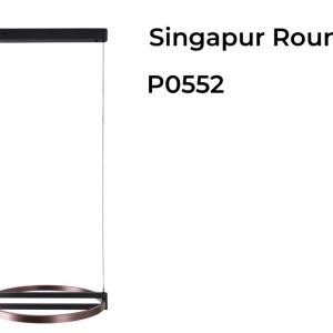 Lustra LED design modern Singapur Round 151241 universul-luminii.ro
