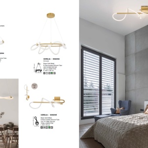 Lustra LED dimabila moderna, design deosebit CERELIA NVL-9082092 - Img 7