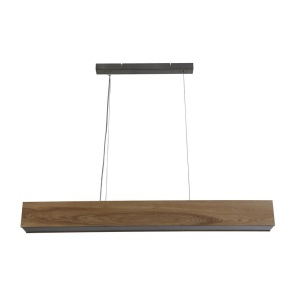 Lustra LED din lemn ideala pult sau masa bucatarie Ash 222871 universul-luminii.ro