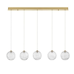 Lustra LED liniara design decorativ 3000K BLAZIK